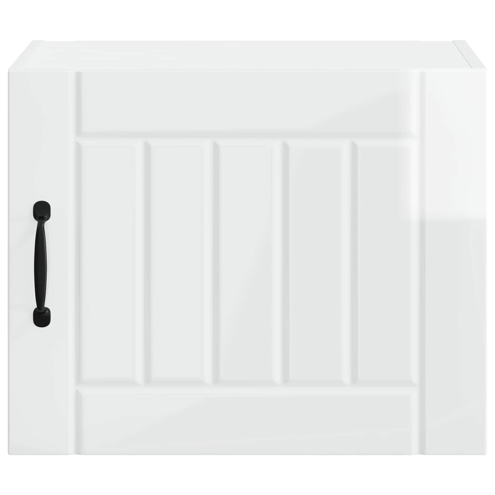 Wandschrank LUCCA 2 pcs Hochglanz Weiß 50 x 31 x 40 cm
