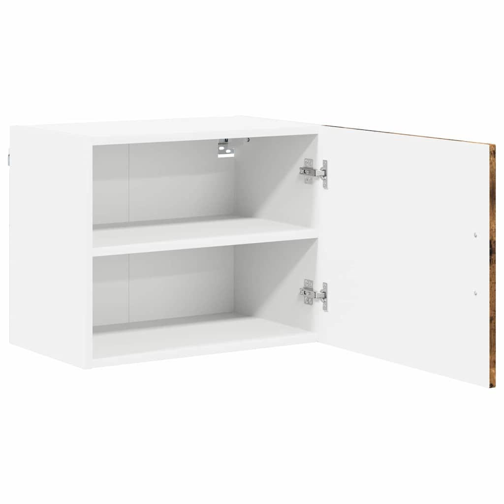 Wandschrank LUCCA 2 pcs Geräucherte Eiche 50 x 31 x 40 cm