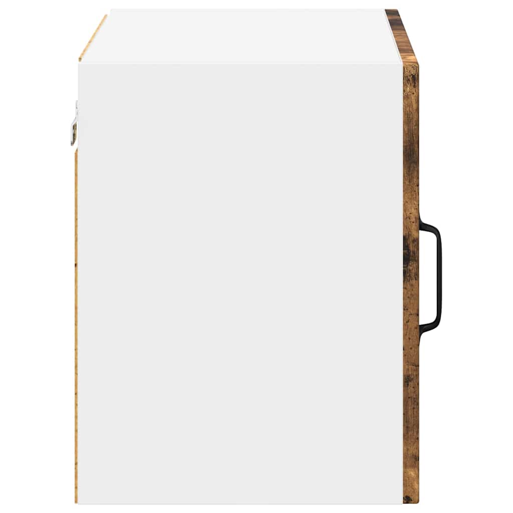 Wandschrank LUCCA 2 pcs Geräucherte Eiche 50 x 31 x 40 cm