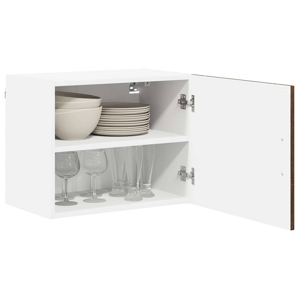 Wandschrank LUCCA Brauneiche 50 x 31 x 40 cm Holzwerkstoff
