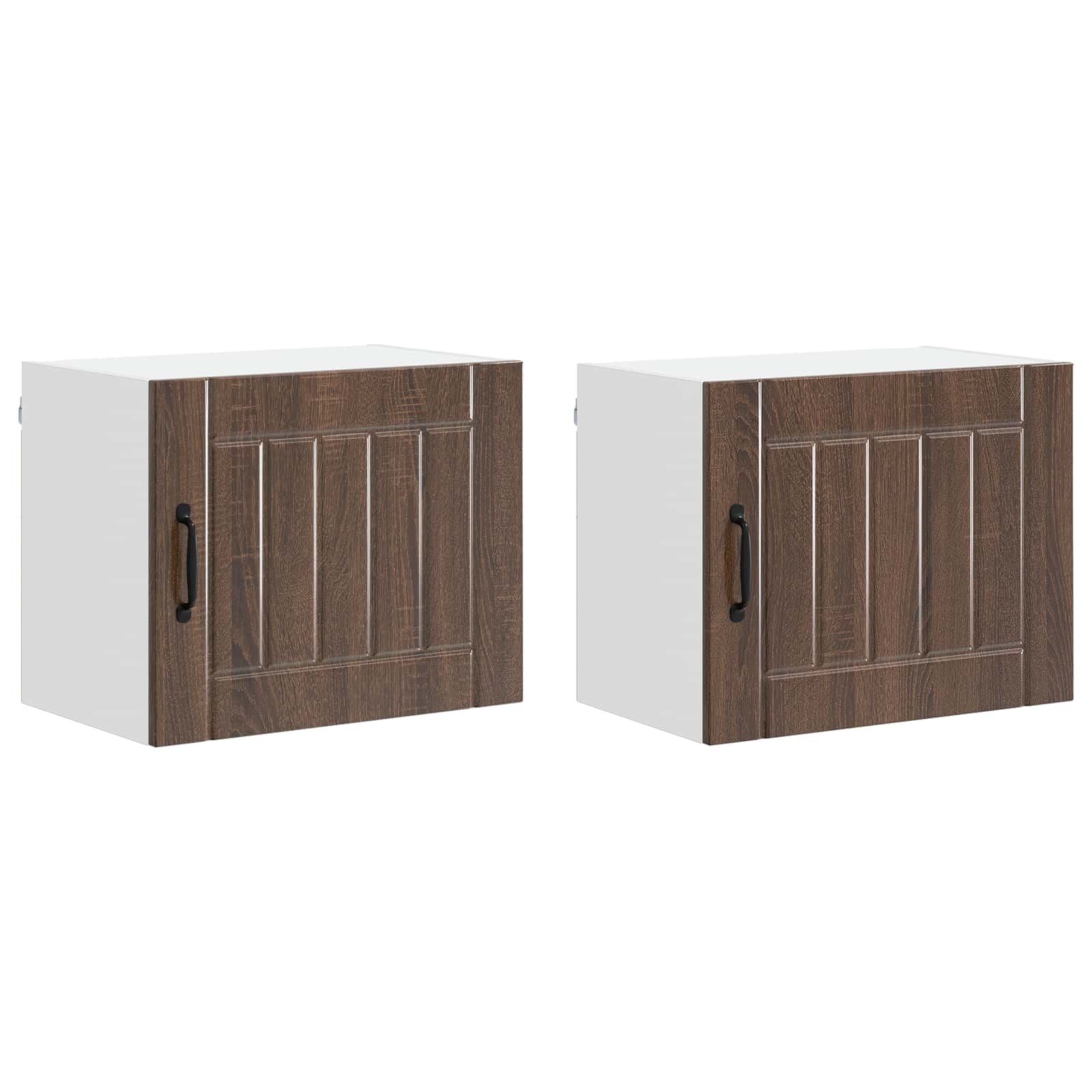 Wandschrank LUCCA 2 pcs Brauneiche 50 x 31 x 40 cm