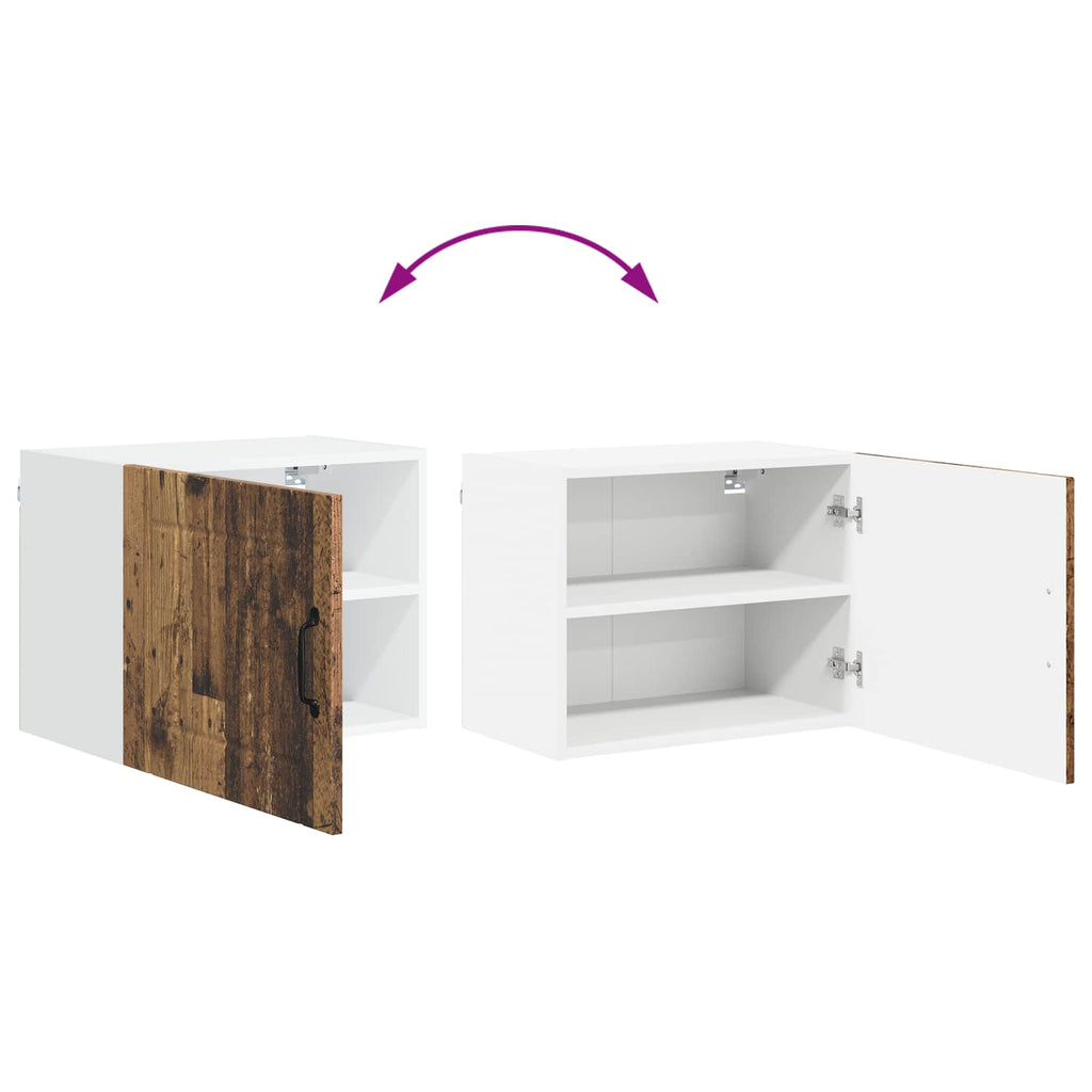 Wandschrank LUCCA Altholz 50 x 31 x 40 cm Holzwerkstoff