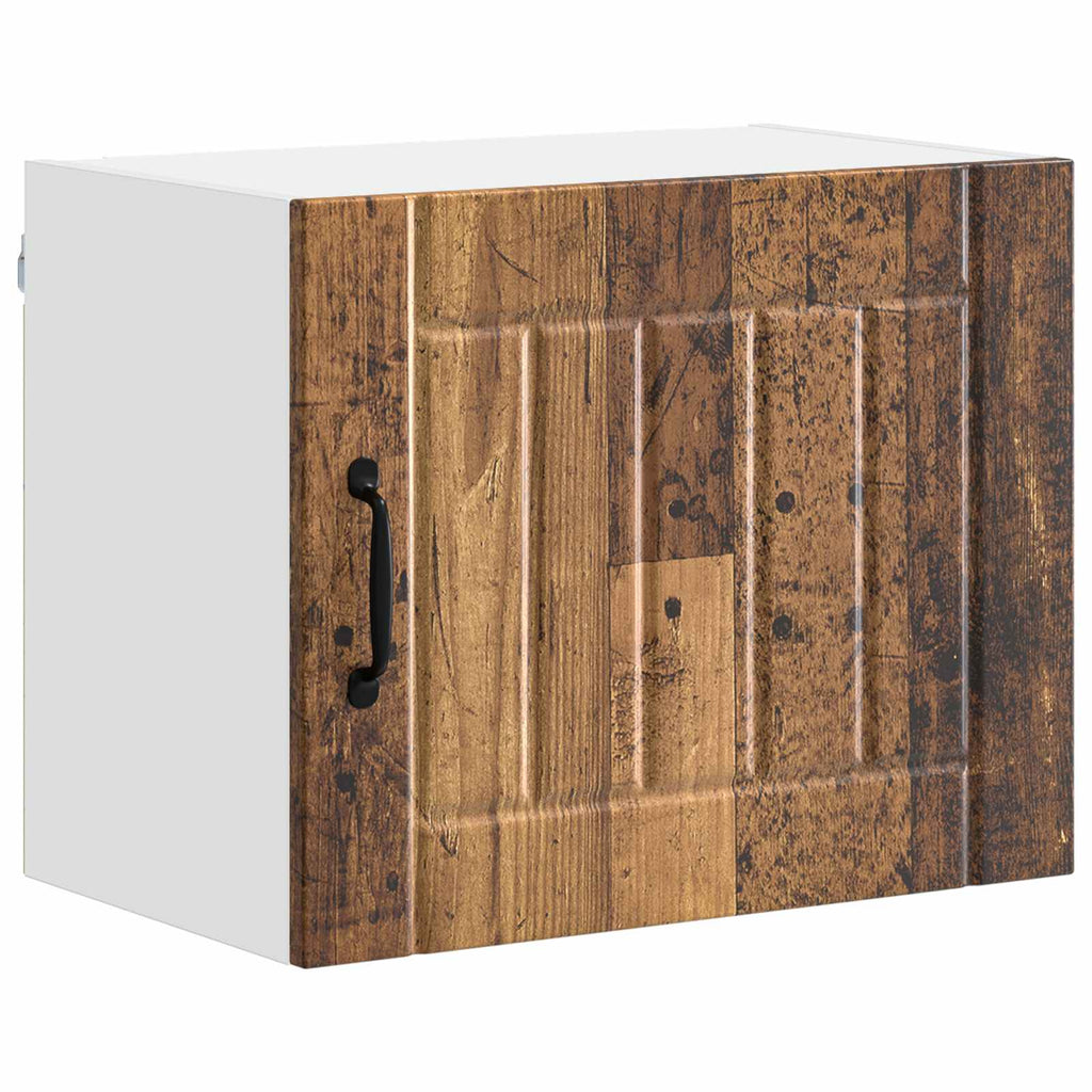 Wandschrank LUCCA 2 pcs Altholz 50 x 31 x 40 cm Holzwerkstoff