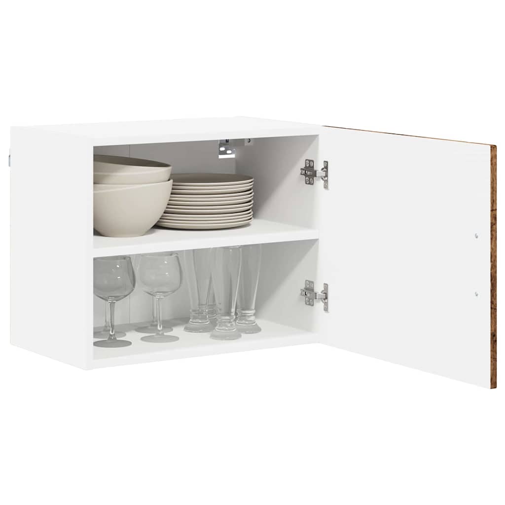 Wandschrank LUCCA 2 pcs Altholz 50 x 31 x 40 cm Holzwerkstoff