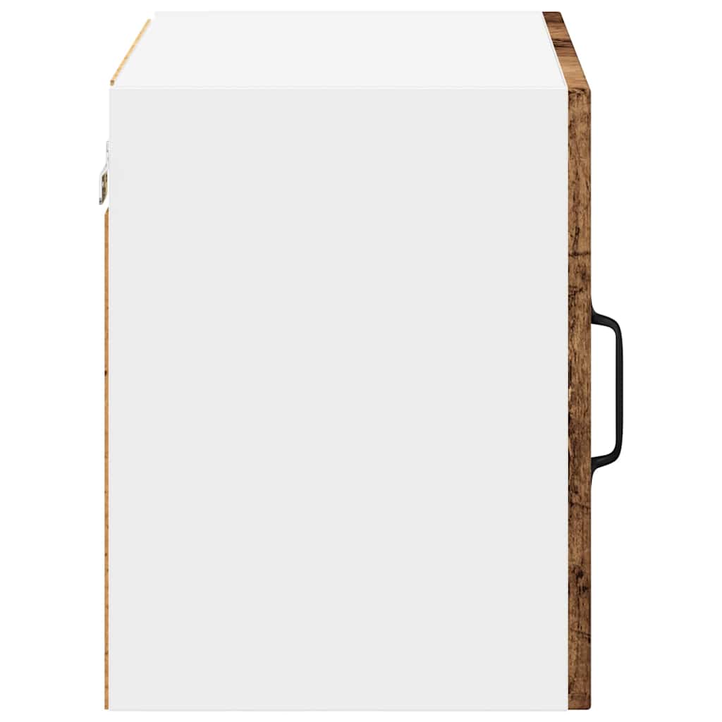 Wandschrank LUCCA 2 pcs Altholz 50 x 31 x 40 cm Holzwerkstoff