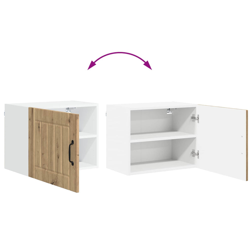 Wandschrank LUCCA Artisan-Eiche 50 x 31 x 40 cm Holzwerkstoff