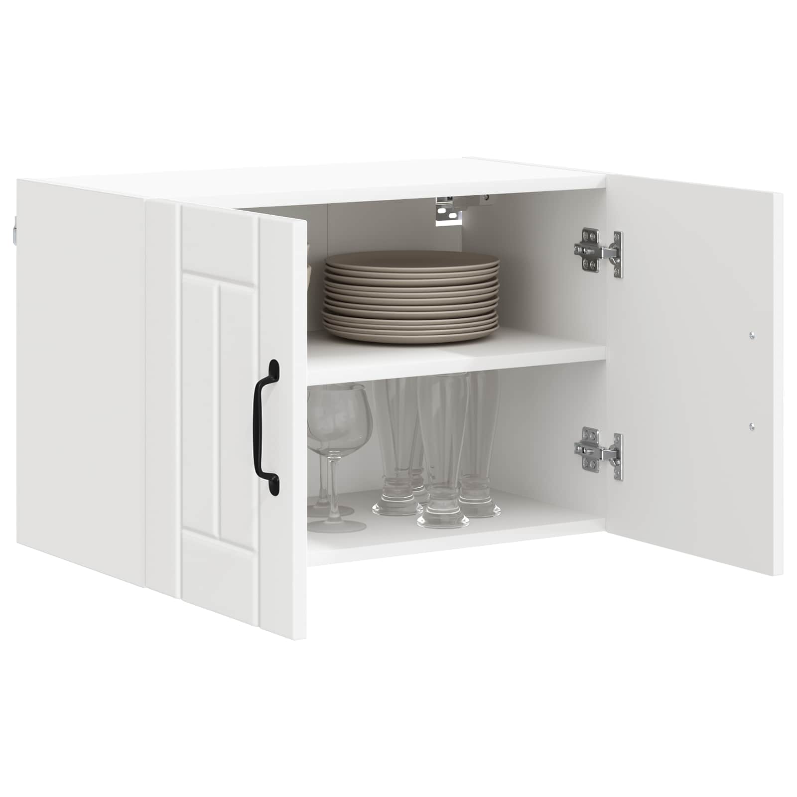 Wandschrank LUCCA Weiß 60 x 31 x 40 cm Holzwerkstoff