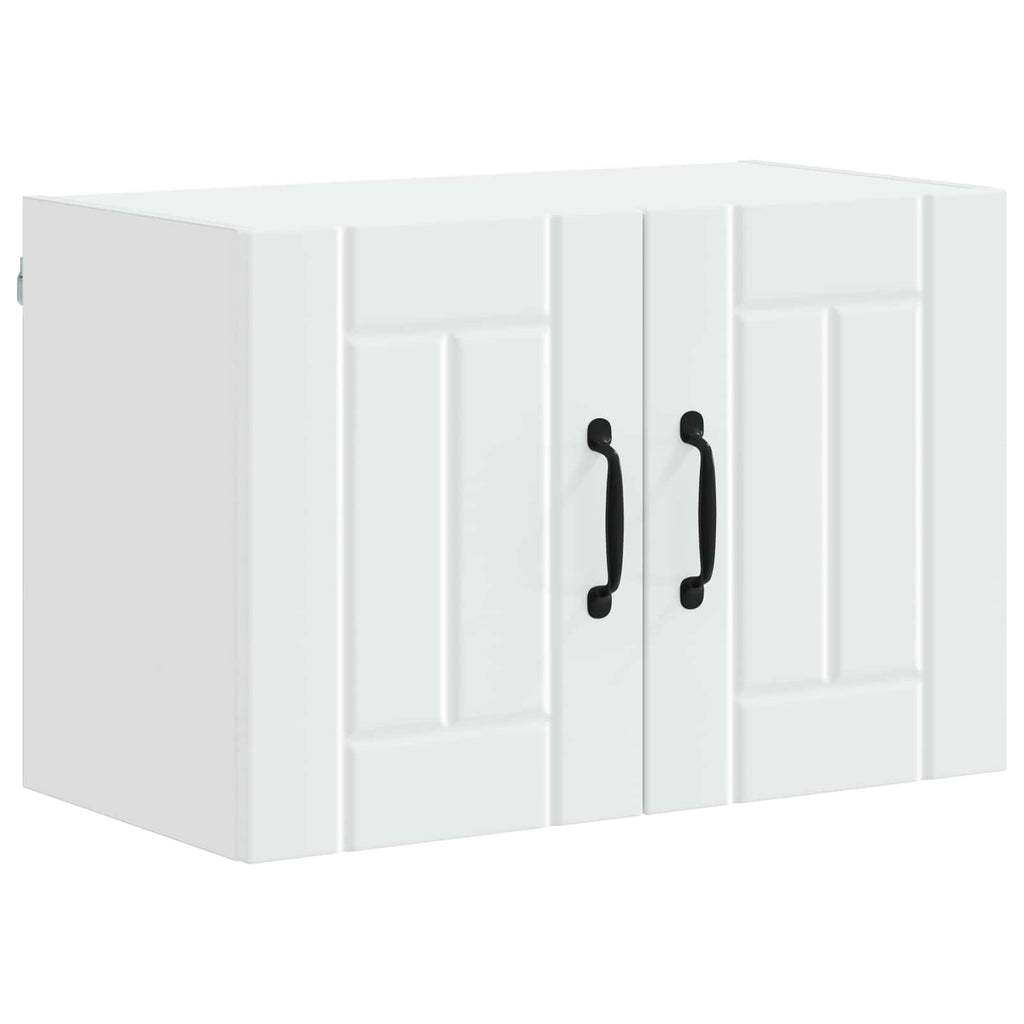 Wandschrank LUCCA 2 pcs Weiß 60 x 31 x 40 cm Holzwerkstoff