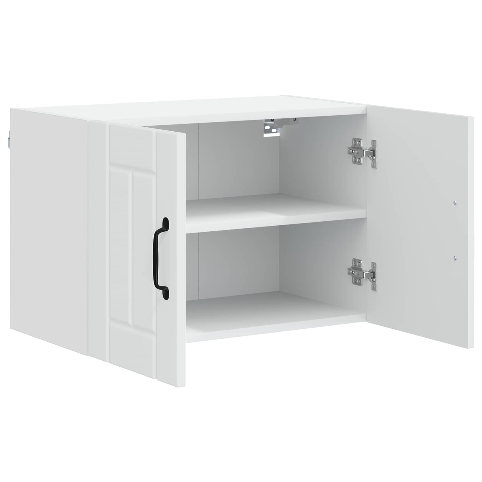 Wandschrank LUCCA 2 pcs Weiß 60 x 31 x 40 cm Holzwerkstoff