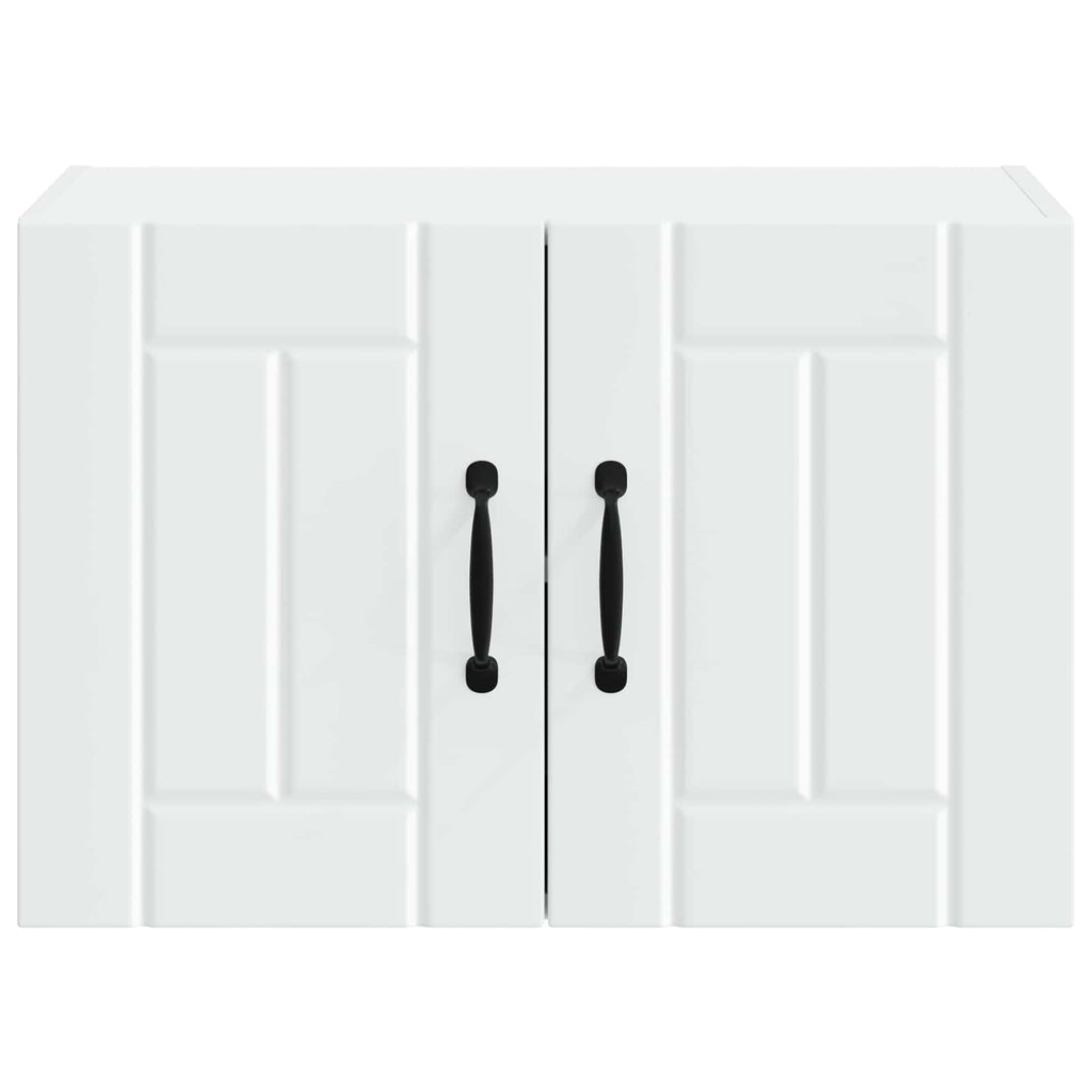 Wandschrank LUCCA 2 pcs Weiß 60 x 31 x 40 cm Holzwerkstoff