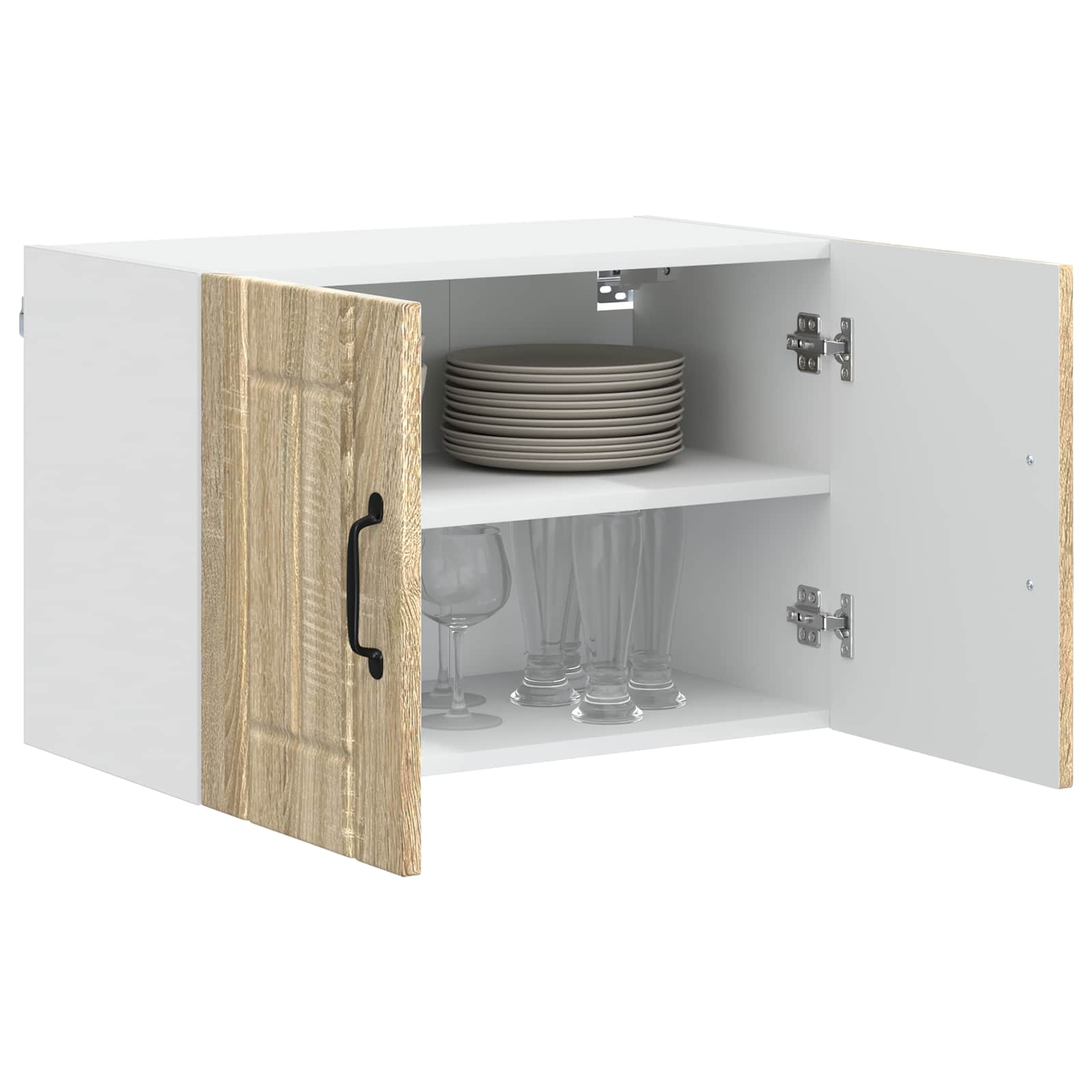 Wandschrank LUCCA 2 pcs Sonoma-Eiche 60 x 31 x 40 cm