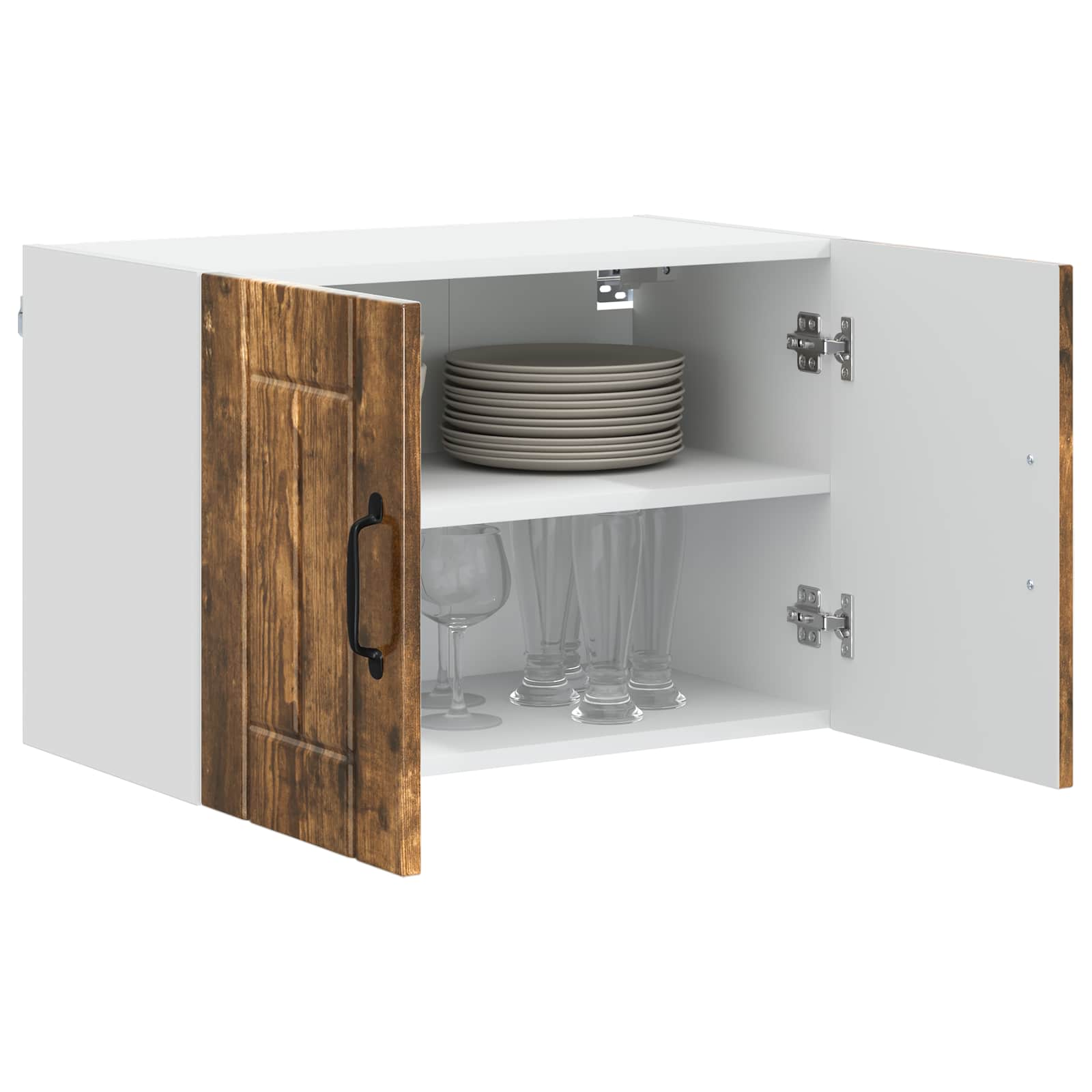 Wandschrank LUCCA Geräucherte Eiche 60 x 31 x 40 cm