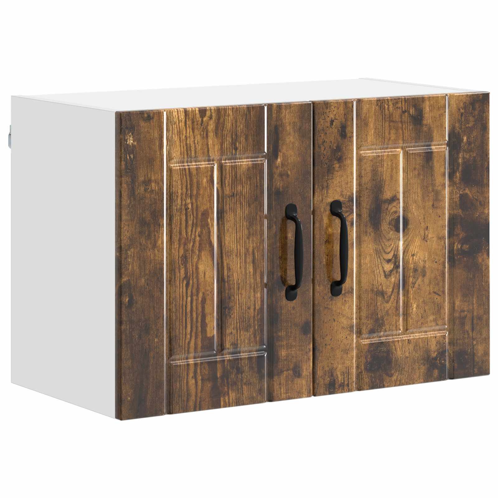 Wandschrank LUCCA 2 pcs Geräucherte Eiche 60 x 31 x 40 cm