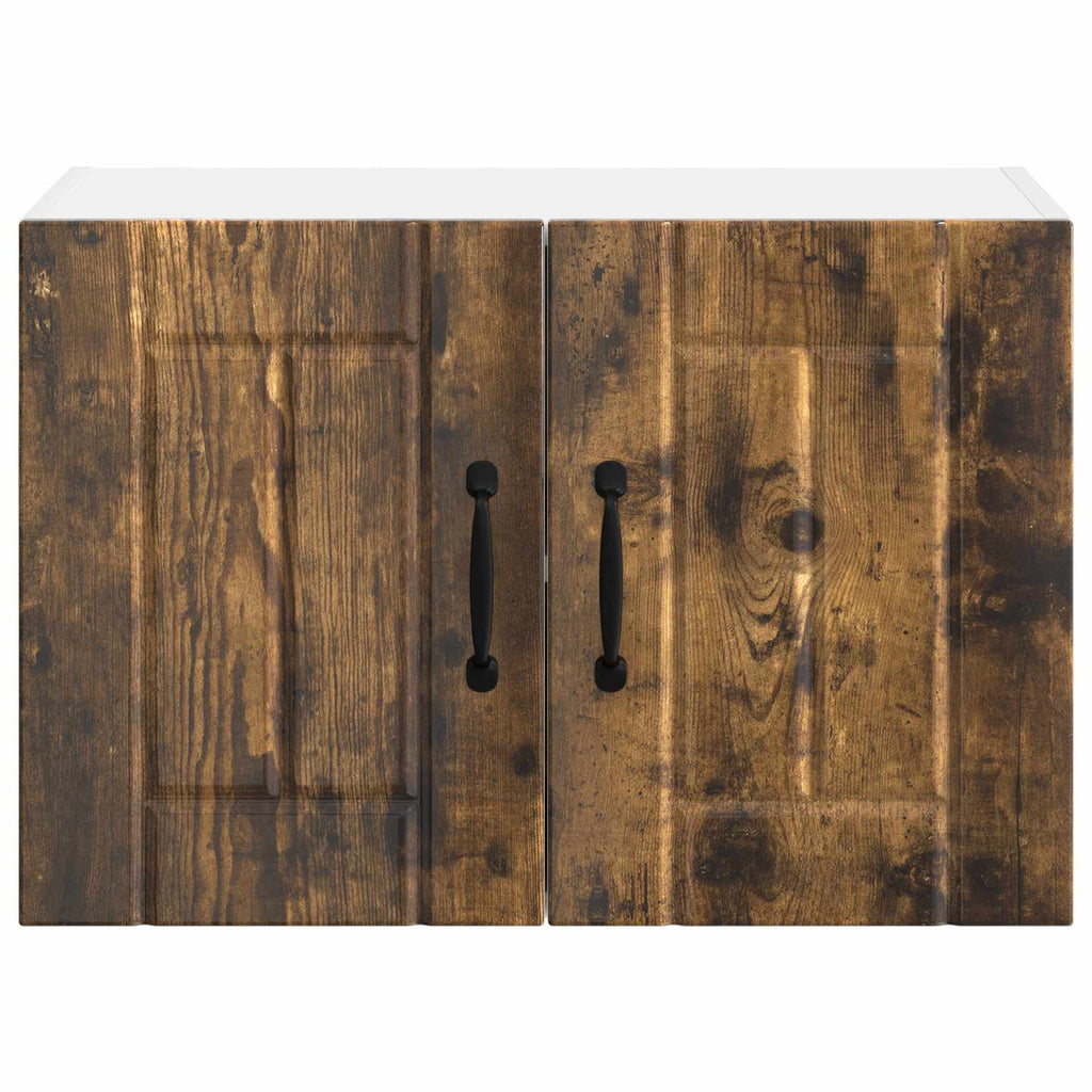 Wandschrank LUCCA 2 pcs Geräucherte Eiche 60 x 31 x 40 cm