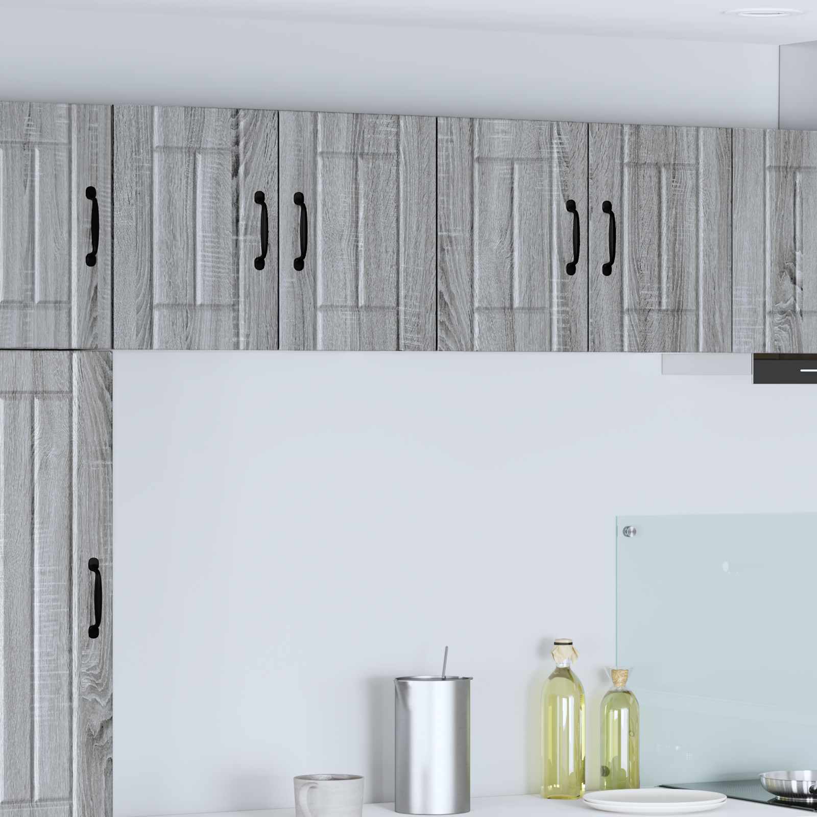 Wandschrank LUCCA Graues Sonoma 60 x 31 x 40 cm Holzwerkstoff