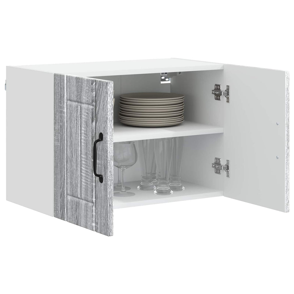 Wandschrank LUCCA Graues Sonoma 60 x 31 x 40 cm Holzwerkstoff