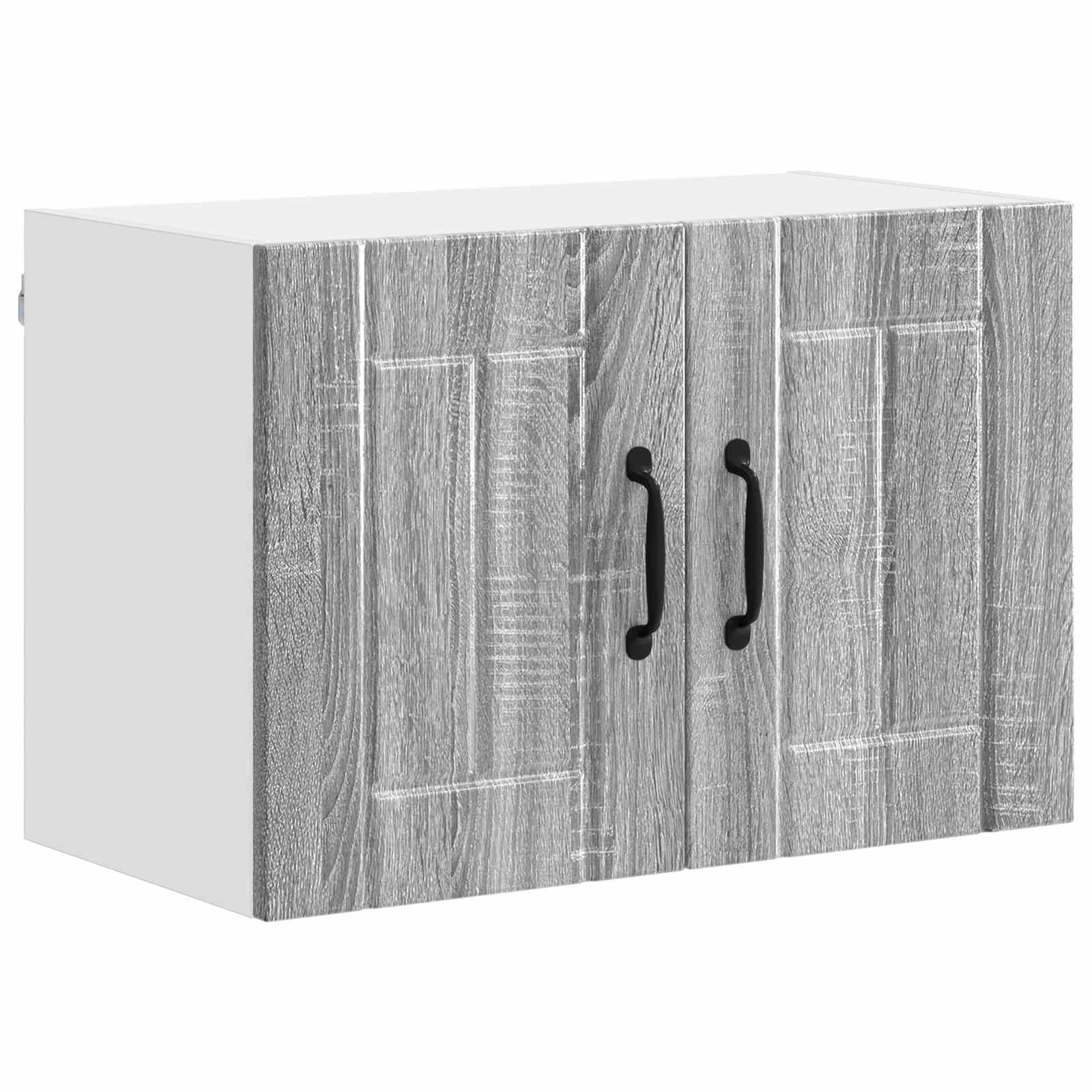Wandschrank LUCCA 2 pcs Graues Sonoma 60 x 31 x 40 cm