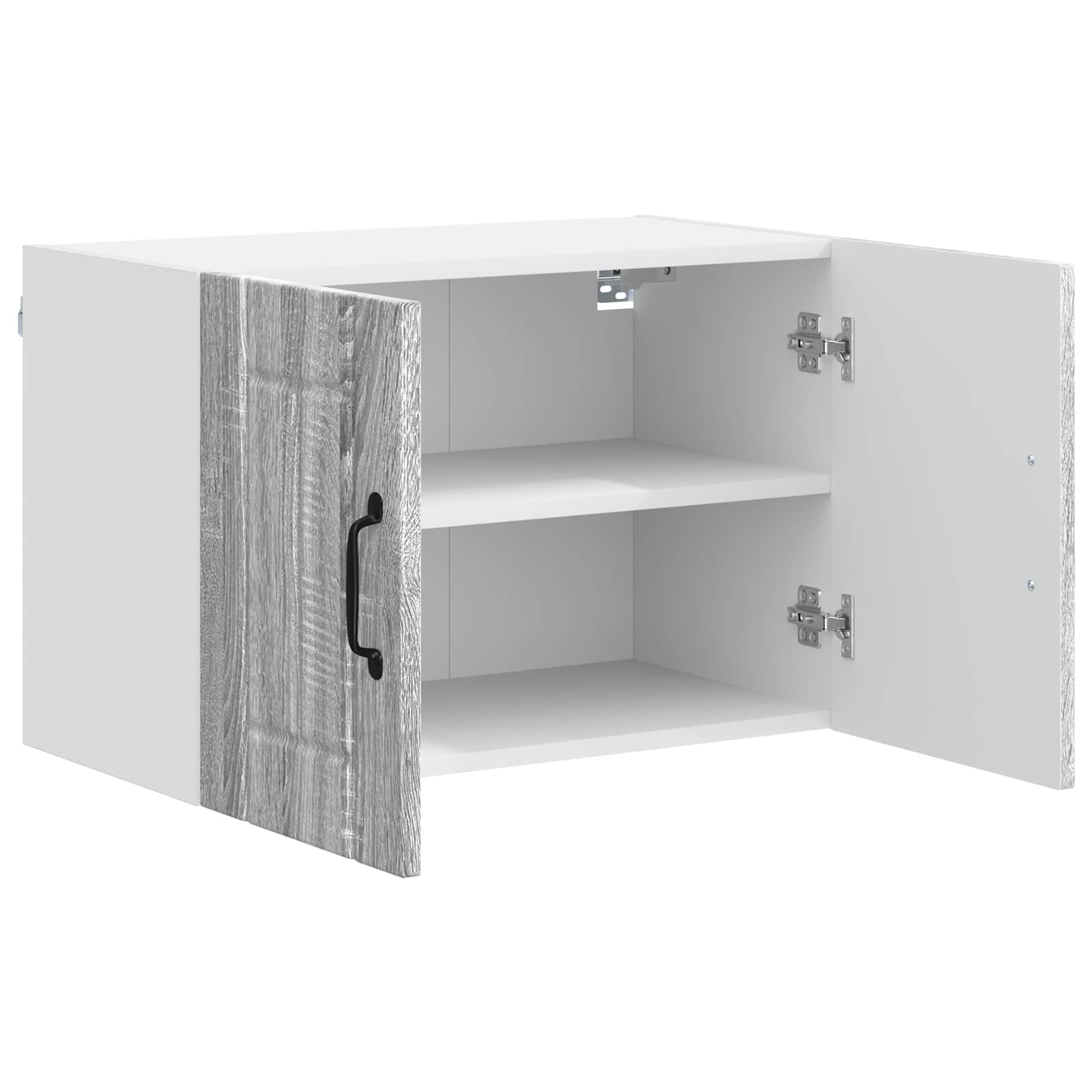 Wandschrank LUCCA 2 pcs Graues Sonoma 60 x 31 x 40 cm