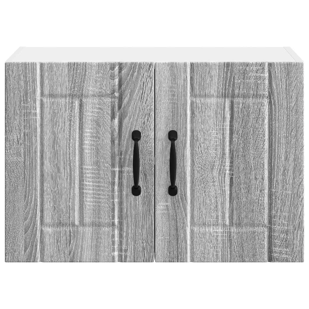 Wandschrank LUCCA 2 pcs Graues Sonoma 60 x 31 x 40 cm