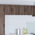 Wandschrank LUCCA Brauneiche 60 x 31 x 40 cm Holzwerkstoff