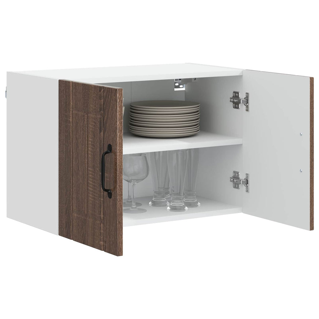 Wandschrank LUCCA 2 pcs Brauneiche 60 x 31 x 40 cm