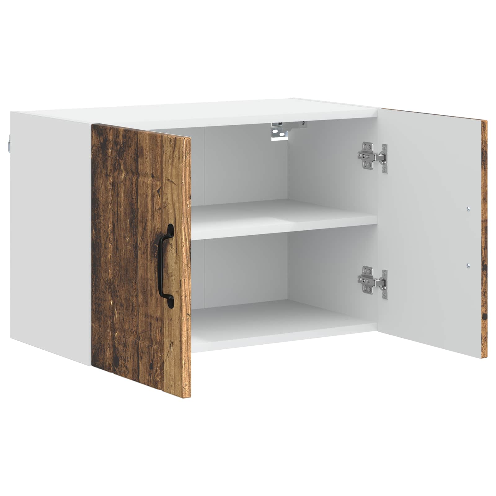 Wandschrank LUCCA 2 pcs Altholz 60 x 31 x 40 cm Holzwerkstoff