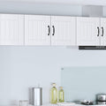 Wandschrank LUCCA Weiß 80 x 31 x 40 cm Holzwerkstoff