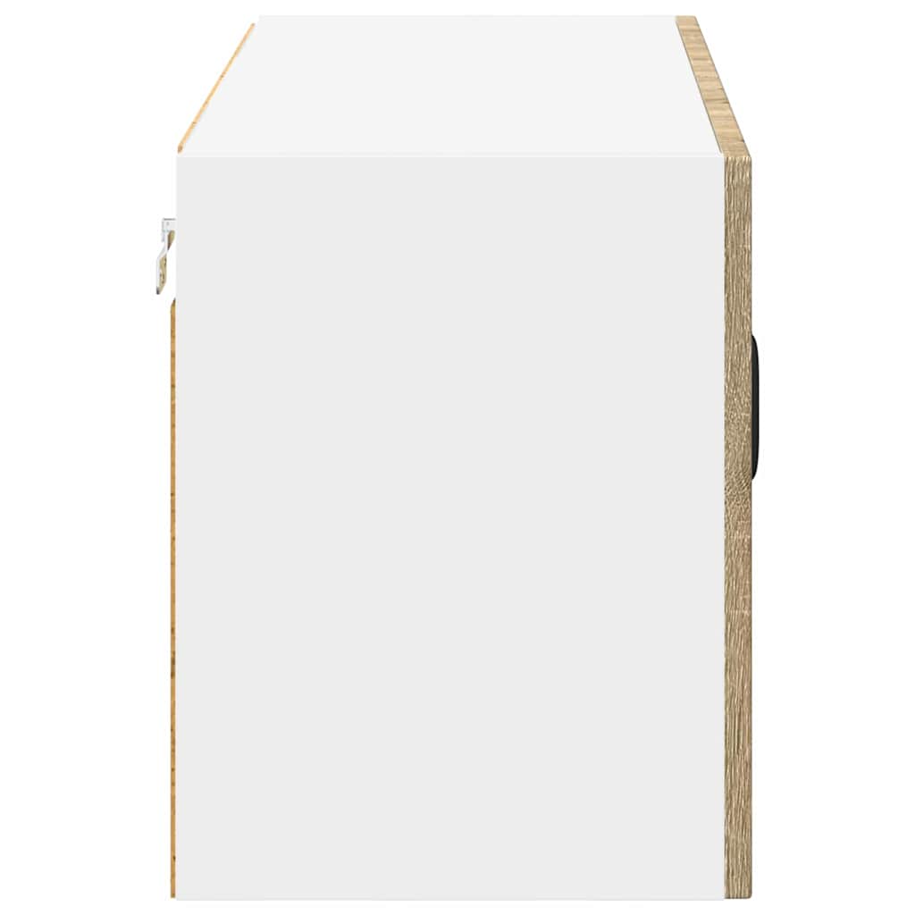 Wandschrank LUCCA Sonoma-Eiche 80 x 31 x 40 cm Holzwerkstoff