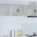 Wandschrank LUCCA Betongrau 80 x 31 x 40 cm Holzwerkstoff