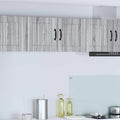 Wandschrank LUCCA Graues Sonoma 80 x 31 x 40 cm Holzwerkstoff