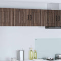 Wandschrank LUCCA Brauneiche 80 x 31 x 40 cm Holzwerkstoff