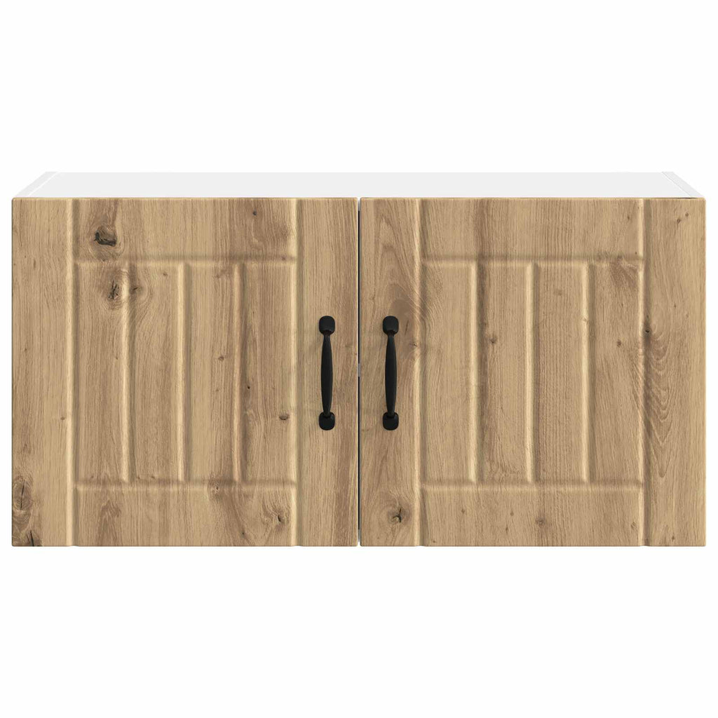 Wandschrank LUCCA Artisan-Eiche 80 x 31 x 40 cm Holzwerkstoff