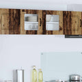 Wandglas-Schrank LUCCA Altholz 80 x 31 x 40 cm Holzwerkstoff