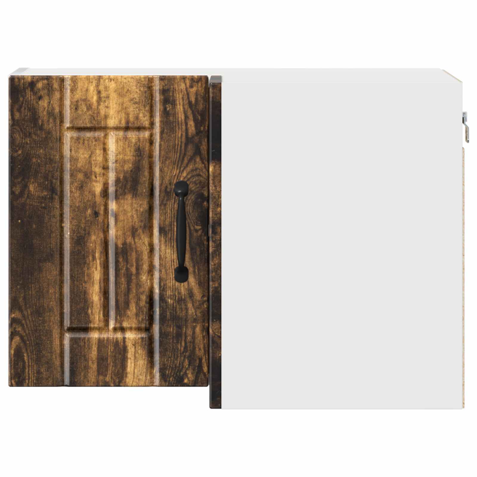 Wand-Eckschrank LUCCA Geräucherte Eiche 57 x 57 x 40 cm