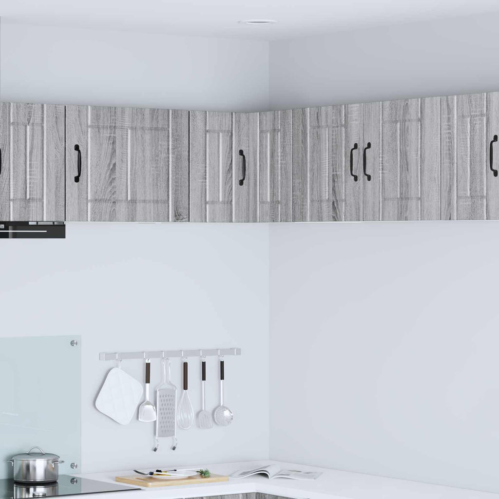 Wand-Eckschrank LUCCA Graues Sonoma 57 x 57 x 40 cm