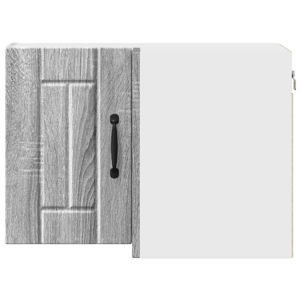 Wand-Eckschrank LUCCA Graues Sonoma 57 x 57 x 40 cm