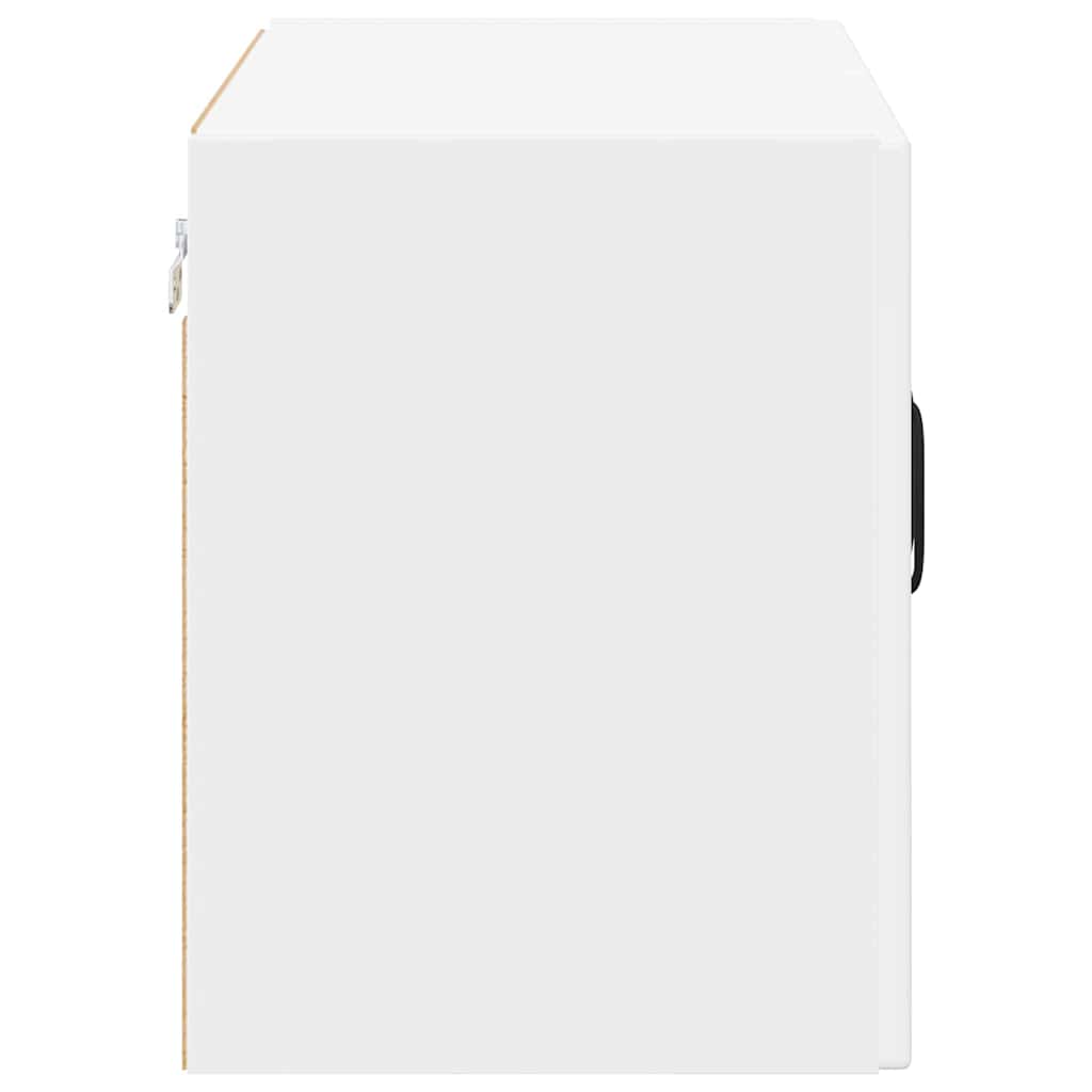 Wandglas-Schrank LUCCA 2 pcs Hochglanz Weiß 60 x 31 x 40 cm