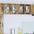 Wandglas-Schrank LUCCA Altholz 60 x 31 x 40 cm Holzwerkstoff