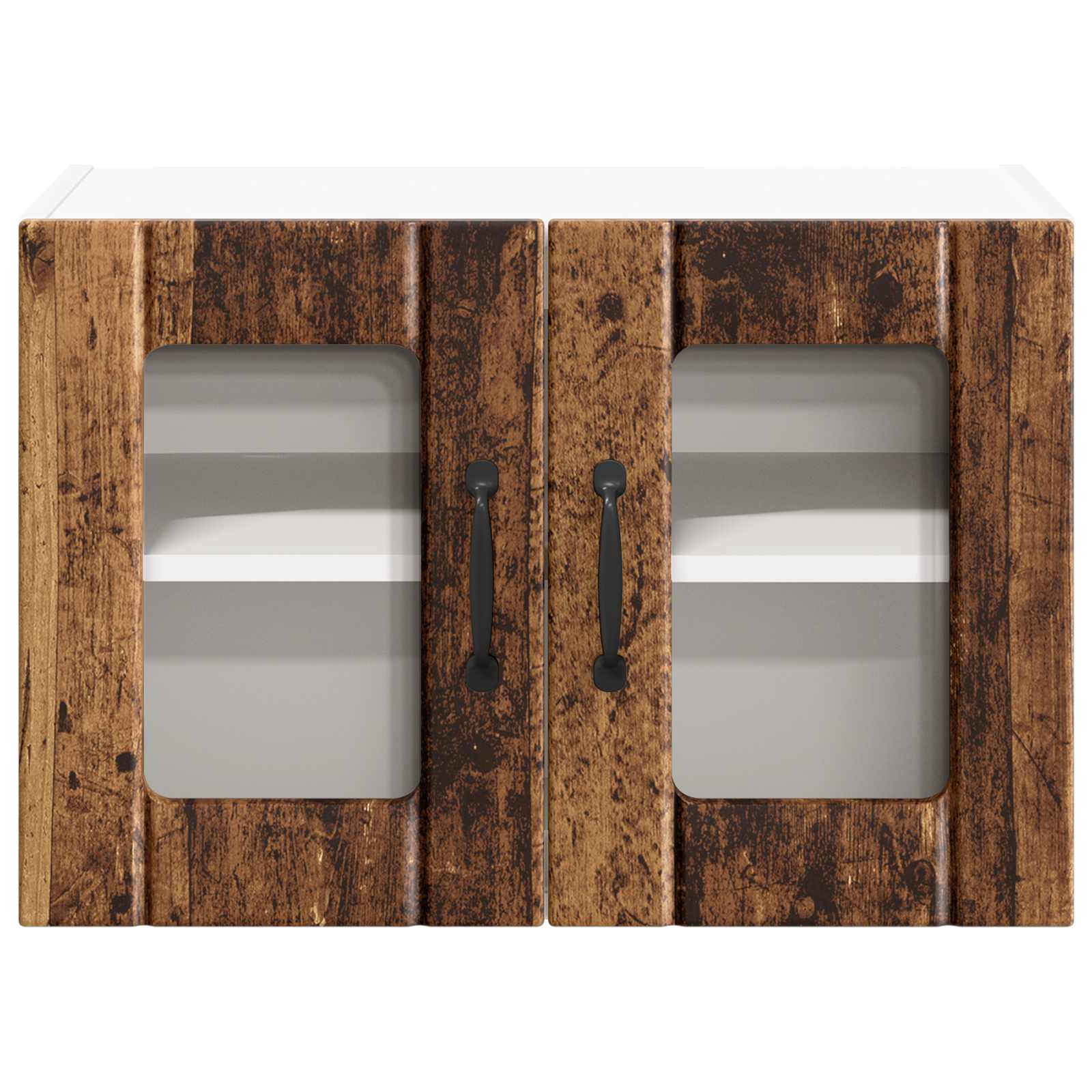 Wandglas-Schrank LUCCA Altholz 60 x 31 x 40 cm Holzwerkstoff