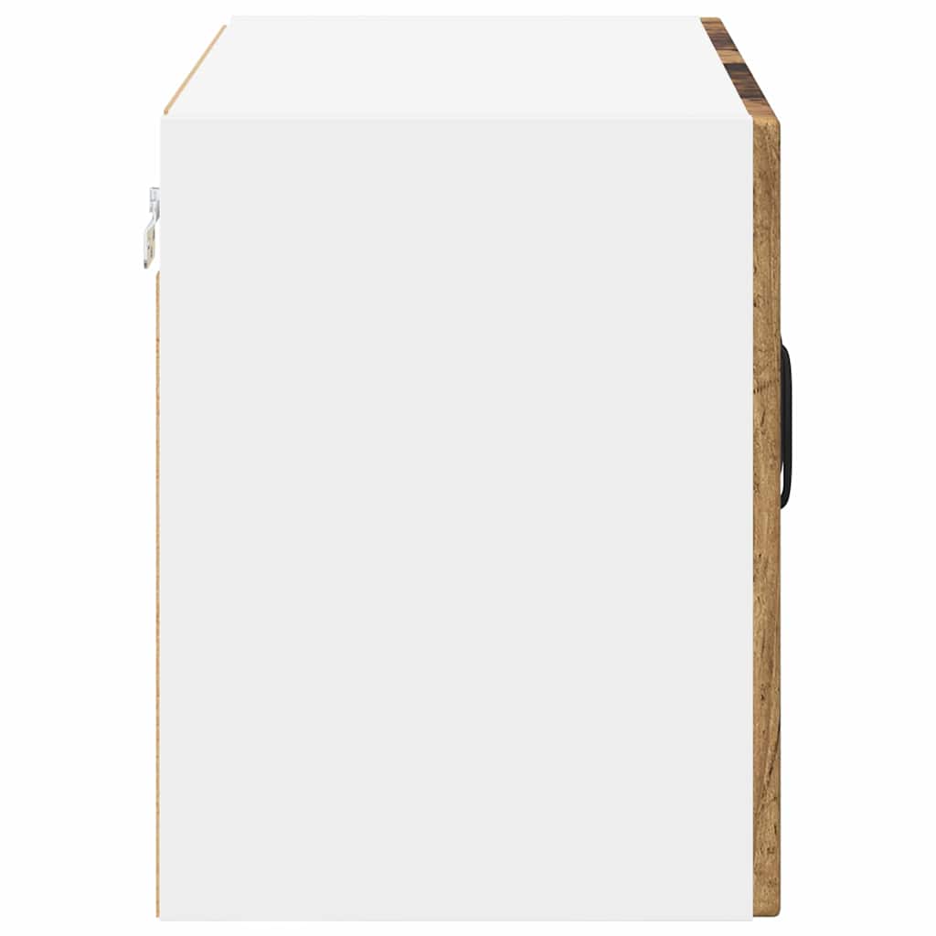 Wandglas-Schrank LUCCA 2 pcs Altholz 60 x 31 x 40 cm