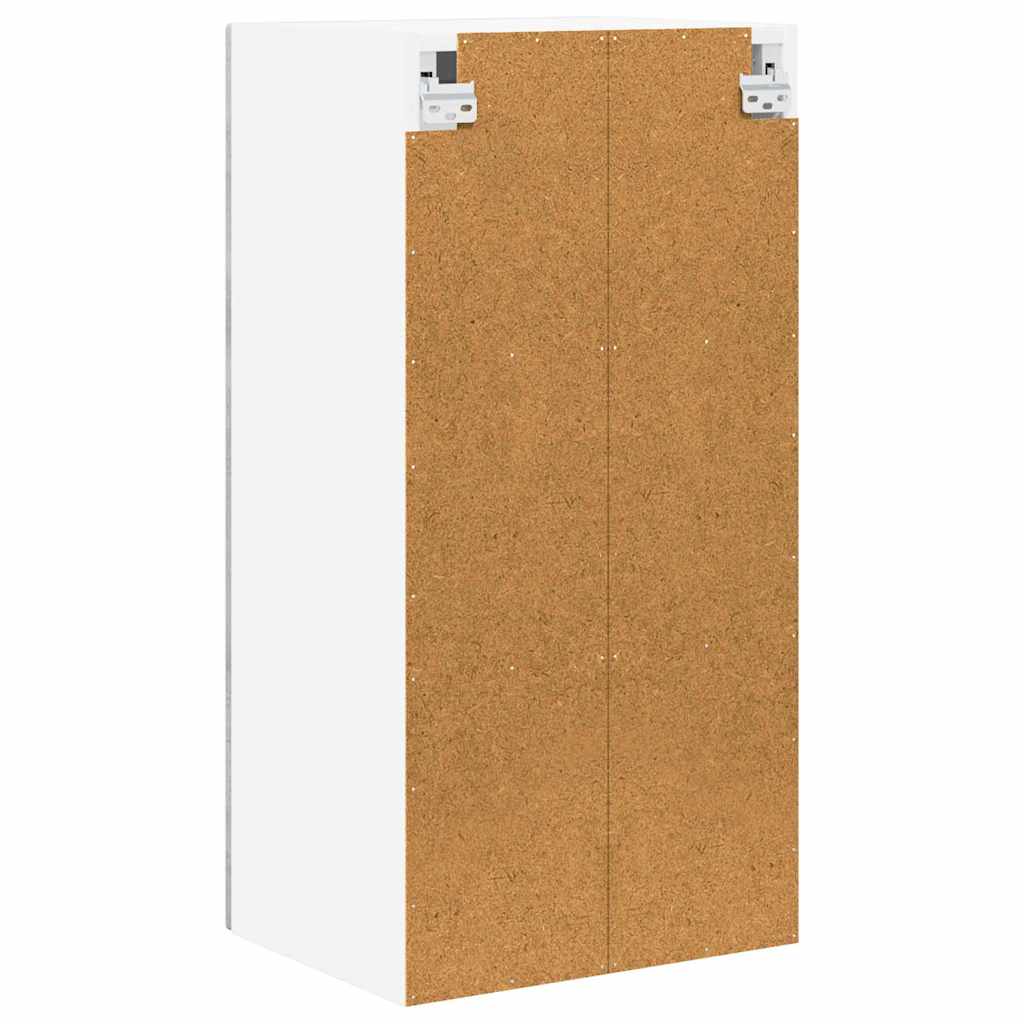 Wandglas-Schrank LUCCA 2 pcs Betongrau 40 x 31 x 80 cm