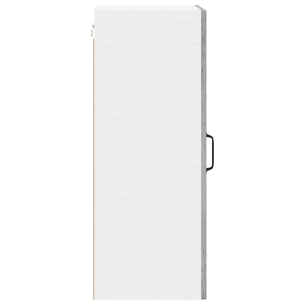 Wandglas-Schrank LUCCA Graues Sonoma 40 x 31 x 80 cm