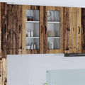 Wandglas-Schrank LUCCA 2 pcs Altholz 40 x 31 x 80 cm
