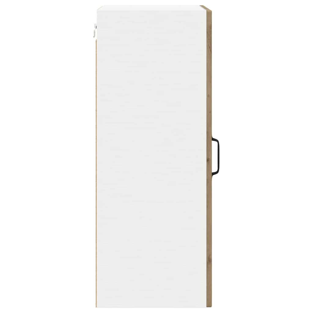 Wandglas-Schrank LUCCA Artisan-Eiche 40 x 31 x 80 cm