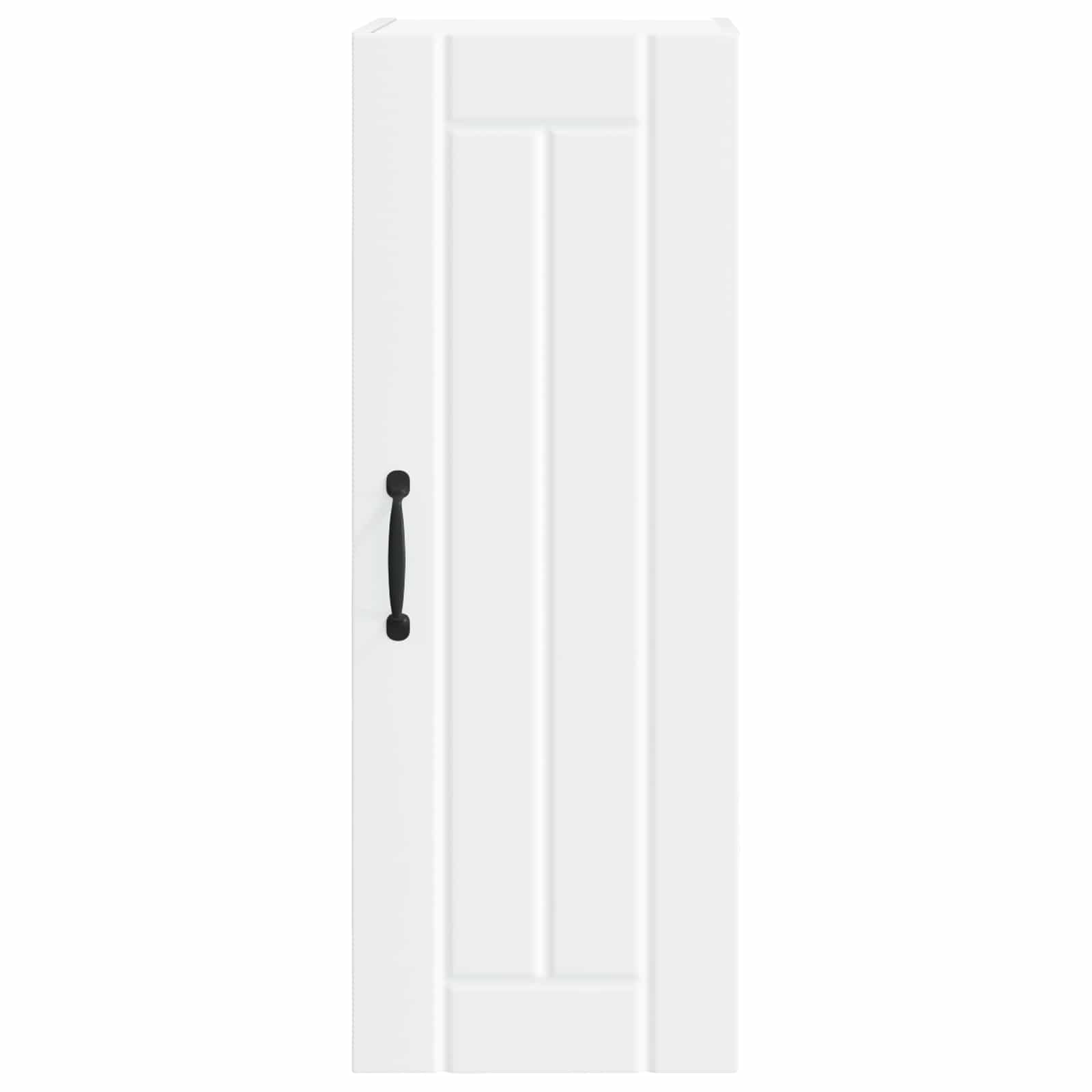 Wandschrank LUCCA 2 pcs Weiß 30 x 31 x 80 cm Holzwerkstoff