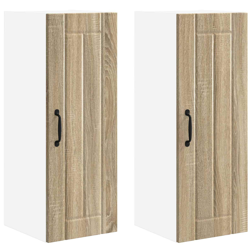 Wandschrank LUCCA 2 pcs Sonoma-Eiche 30 x 31 x 80 cm