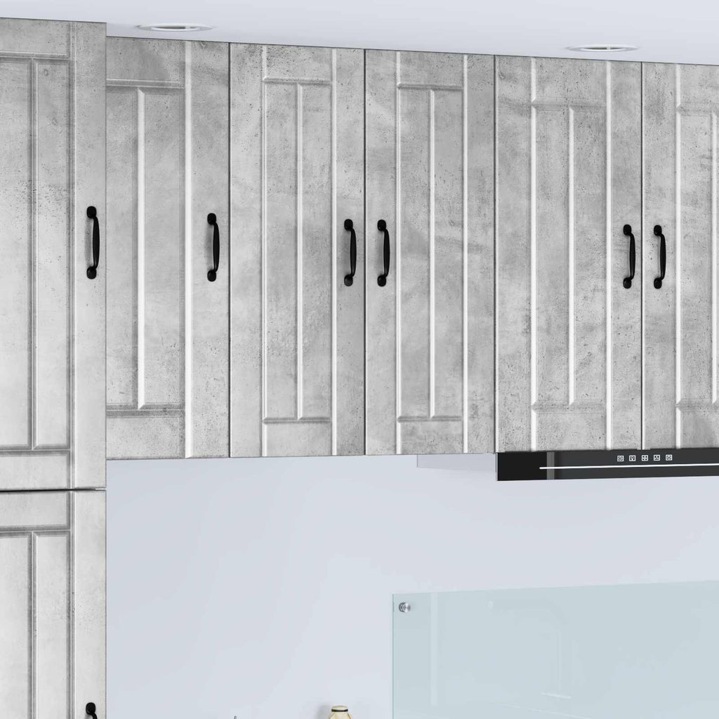 Wandschrank LUCCA Betongrau 30 x 31 x 80 cm Holzwerkstoff