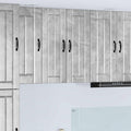 Wandschrank LUCCA Betongrau 30 x 31 x 80 cm Holzwerkstoff