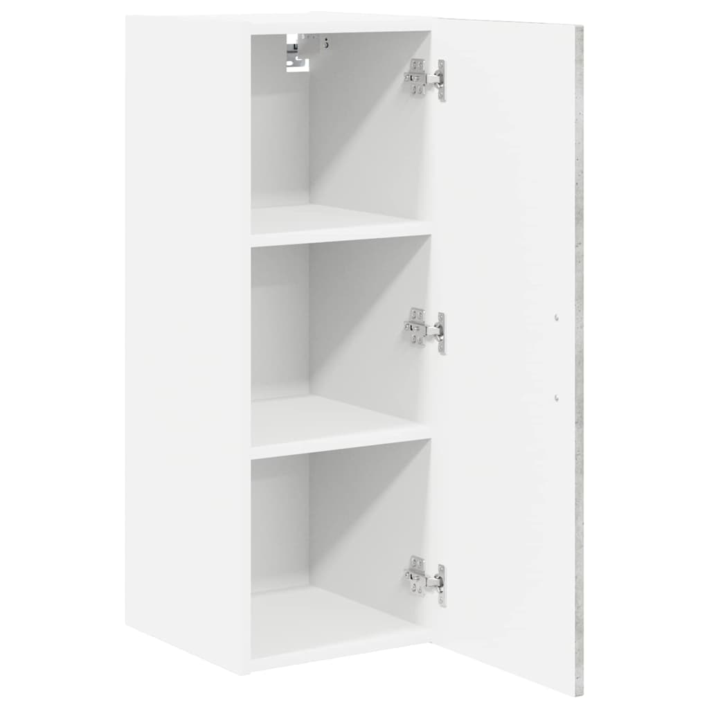Wandschrank LUCCA Betongrau 30 x 31 x 80 cm Holzwerkstoff