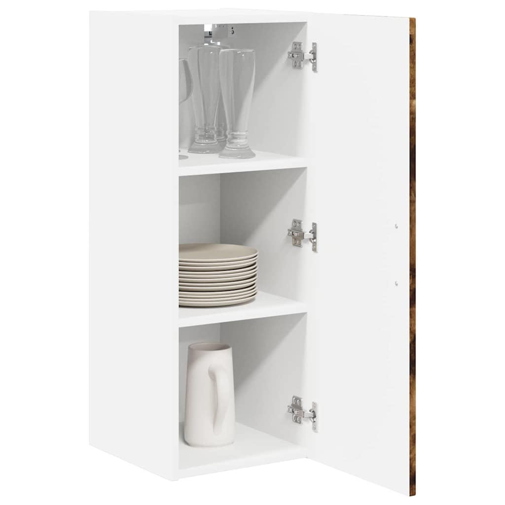 Wandschrank LUCCA Geräucherte Eiche 30 x 31 x 80 cm